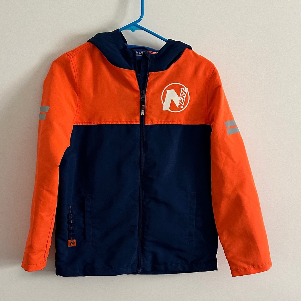 Nerf Orange and Navy Logo Jacket